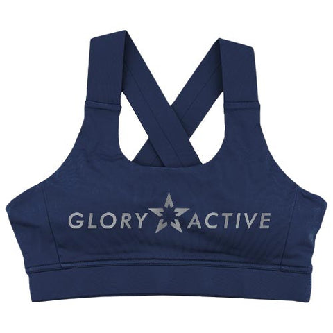 Crossback Sports Bra - "Trust God"