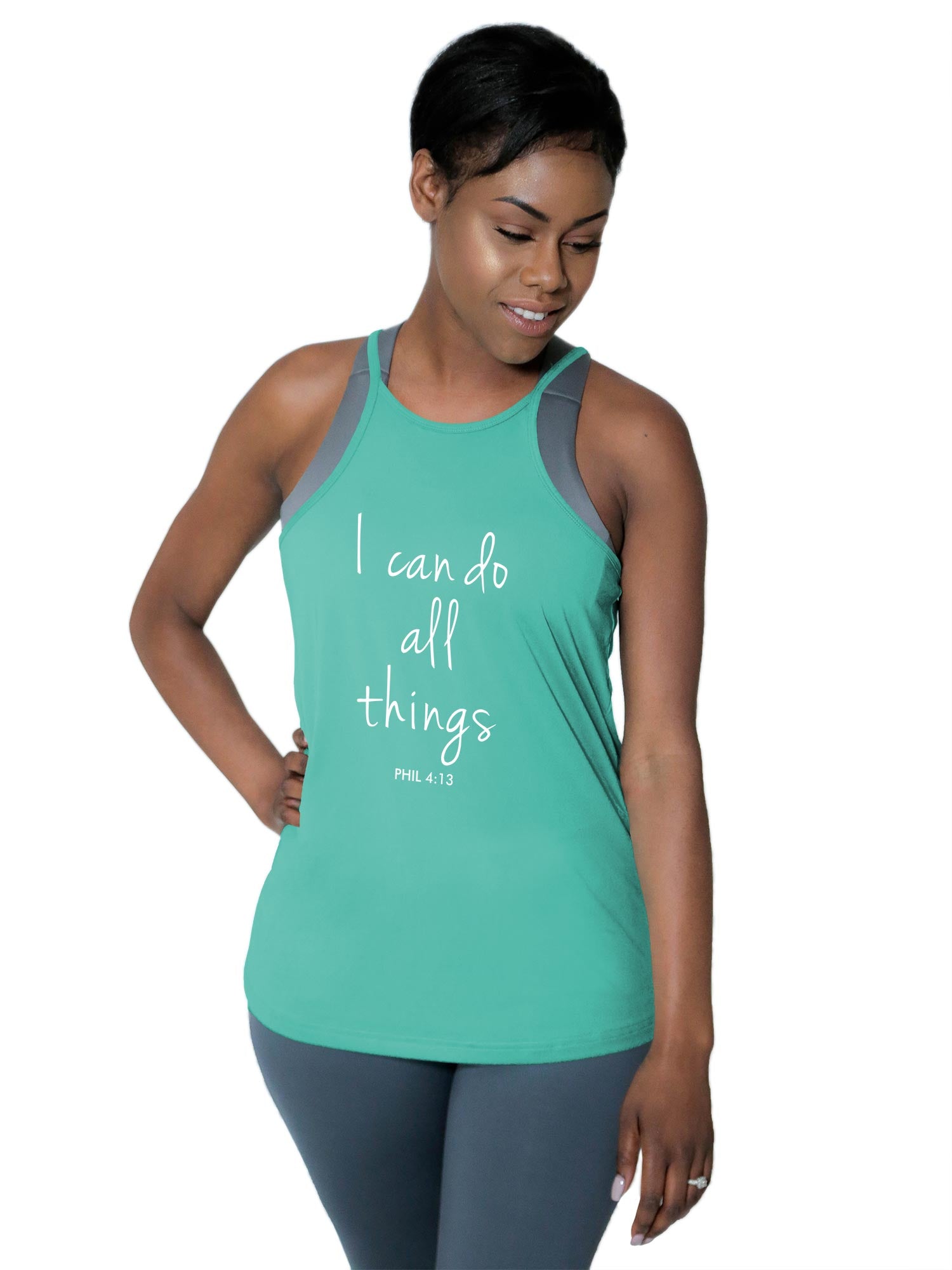 High Neck Performance Tank -