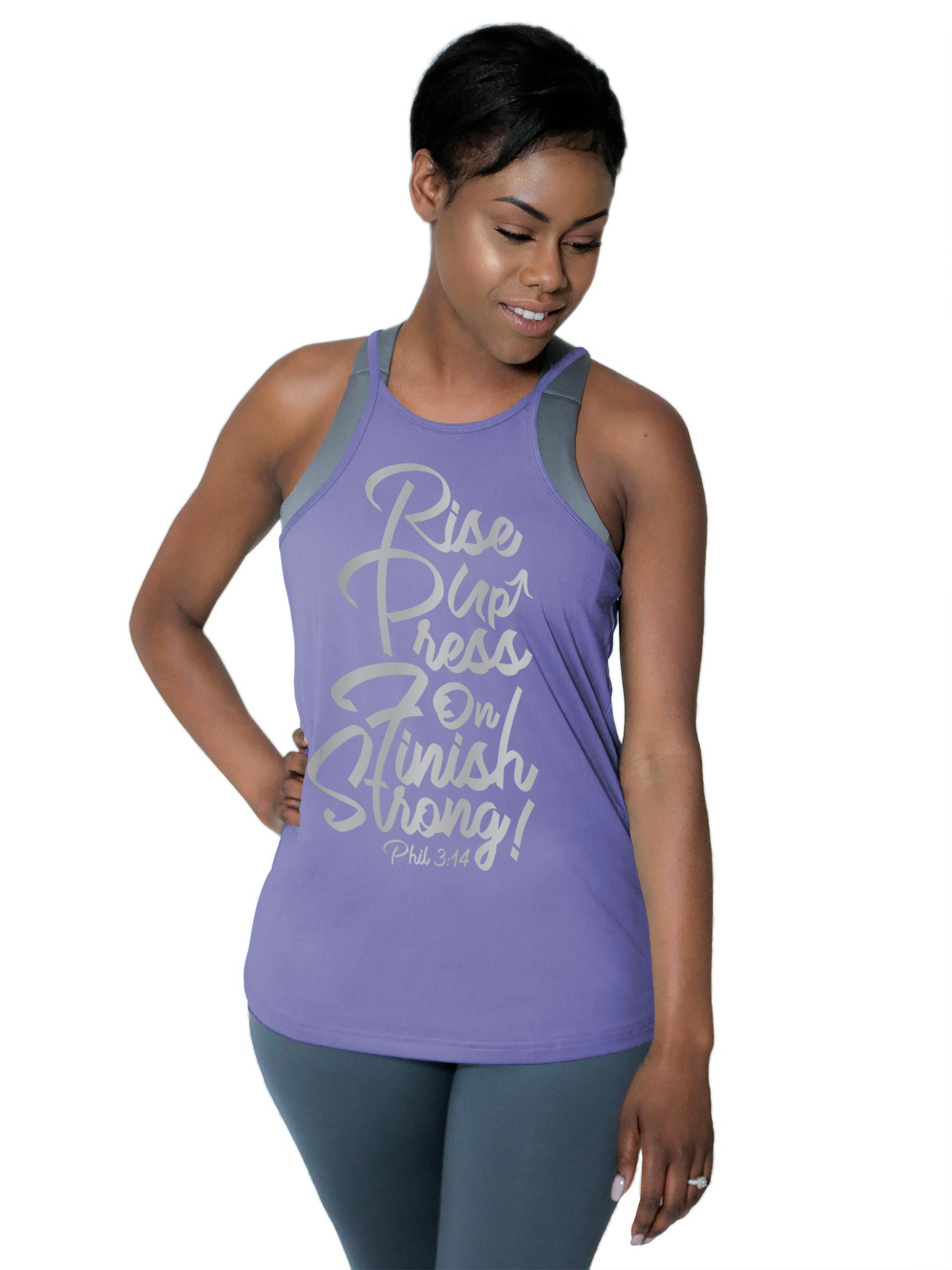 High Neck Performance Tank -