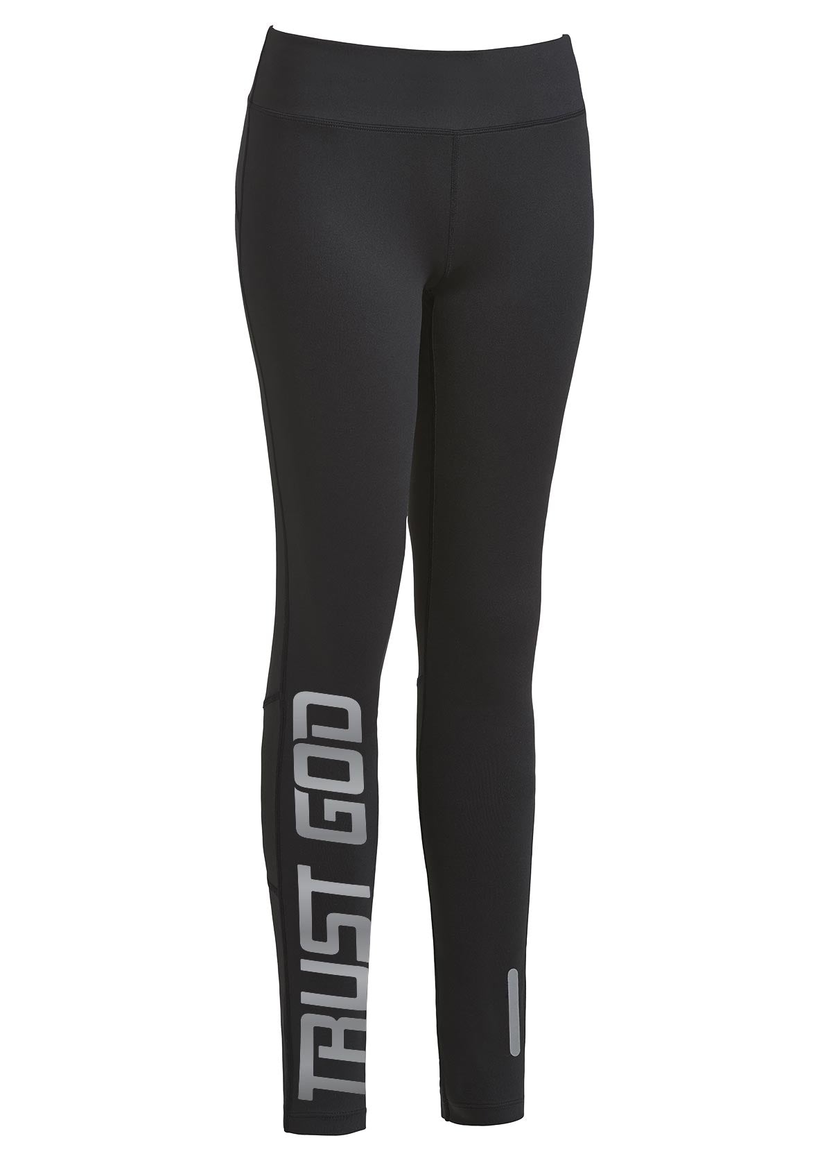 long leggings black christian athletic apparel trust god