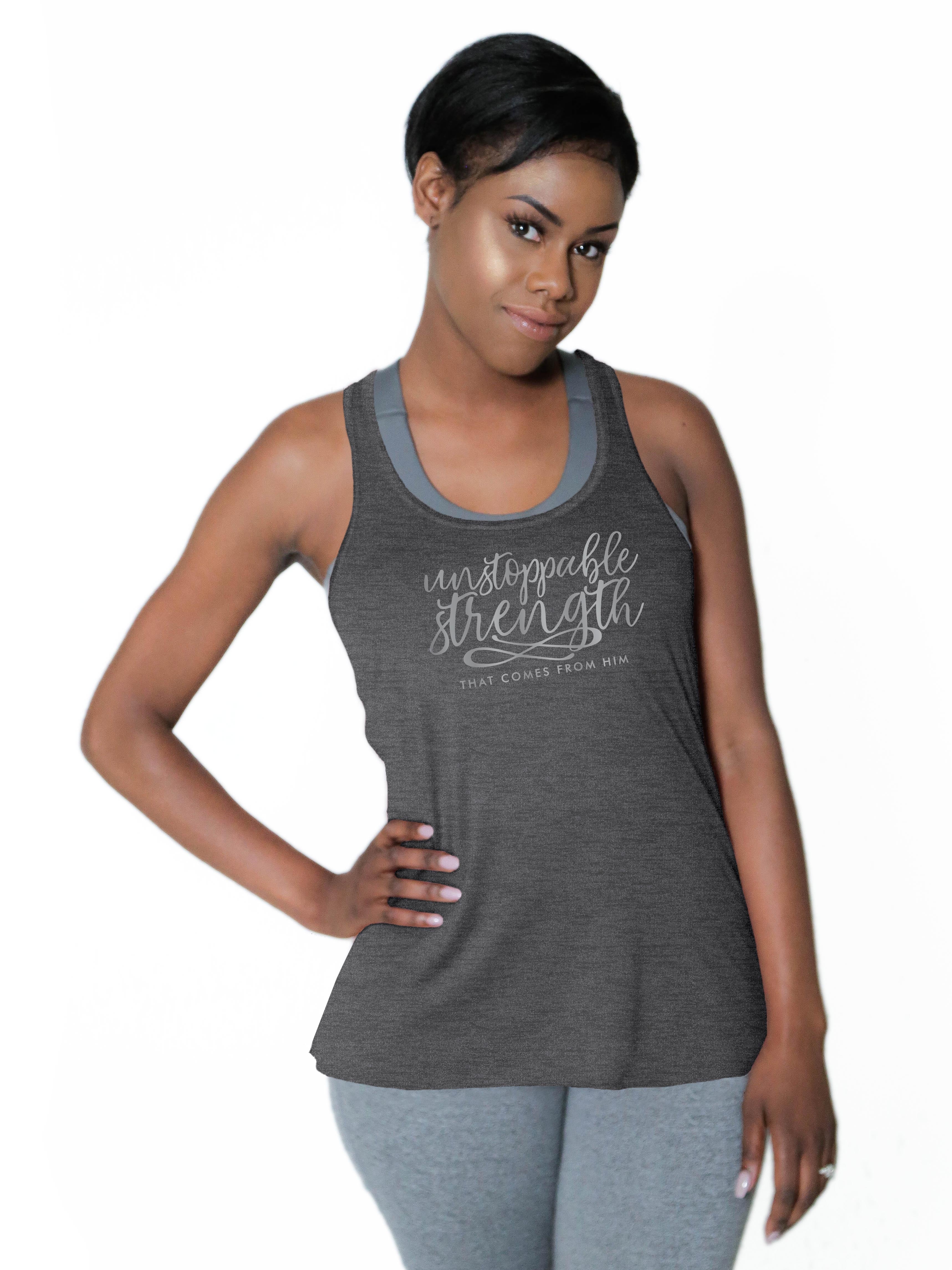 Racerback Flowy Tank -