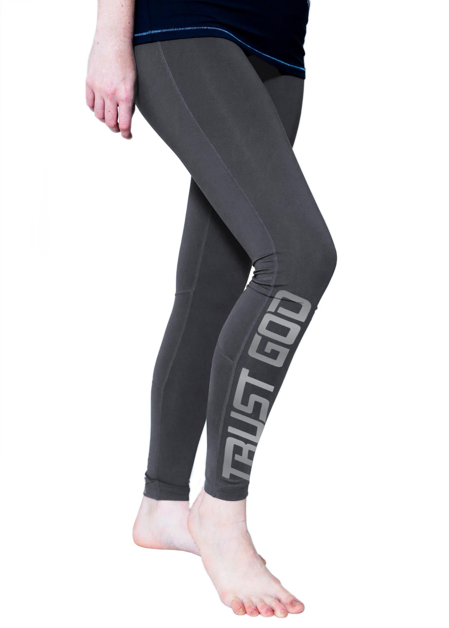 long leggings trust god christian athletic apparel