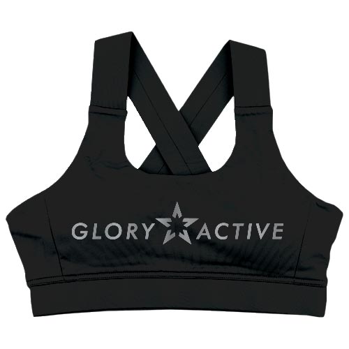 Glory Girl Sports Bra (Black) – Glo Gang Worldwide