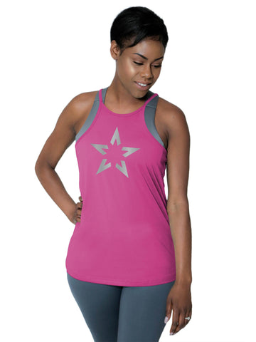 Natural Fitted Tank - "Glory Active Signature"