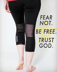 Proverbs 31 Pocket Capri Leggings - "Glory Active Signature"