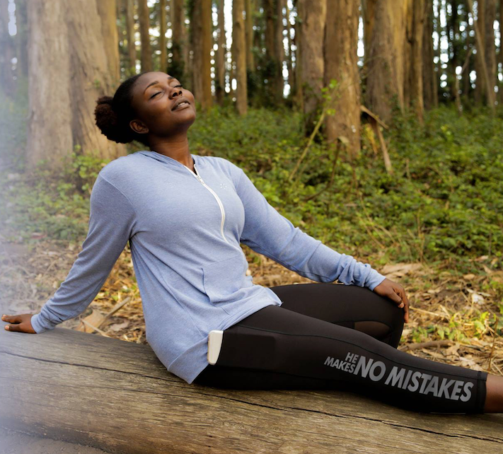 Pocket Capri Leggings - "He Makes No Mistakes"